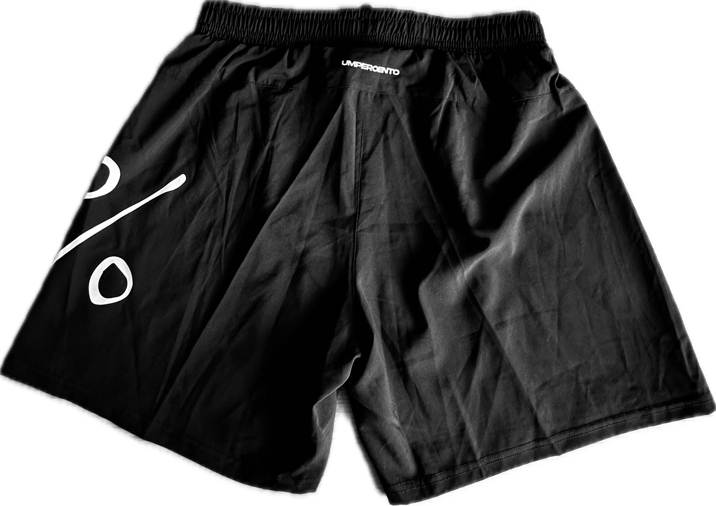 Internal stash pocket detail on men’s running shorts